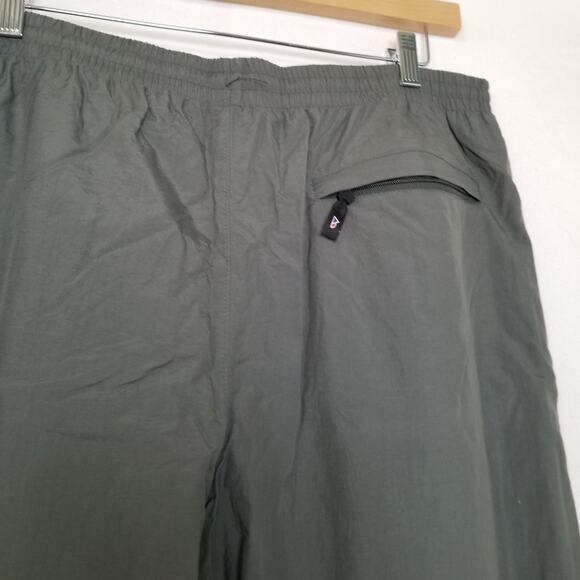 Outersport Green Nylon Lined Hiking Joggers Ski Track Pants VINTAGE Mens XLarge - Picture 4 of 12